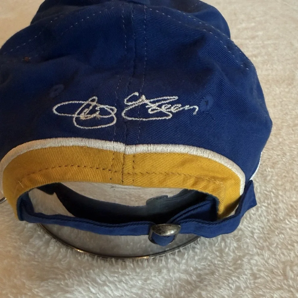 Vintage NASCAR AOL Steve Park Autograph Blue Hat NASCAR Racing Chase Authentics
